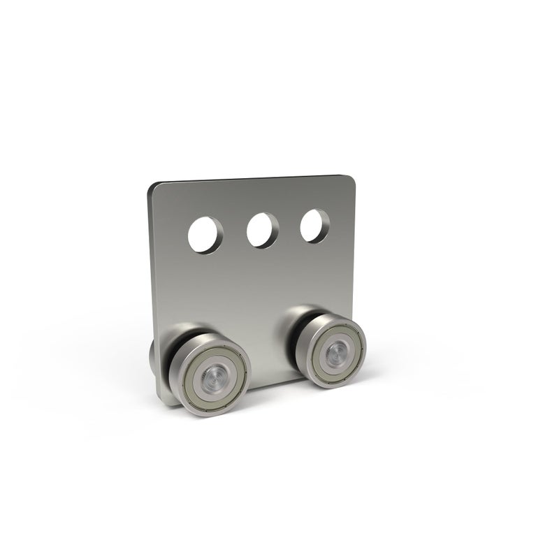 Hi Flame 4 Wheel Trolley Assembly, Four Bearing Trolley Assembly for Taller Strut Channel or All 1-5/8" Channel (Pack of 4) - Image 2